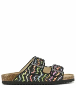 Colors Of California Bio In Multicolor Raffia Black