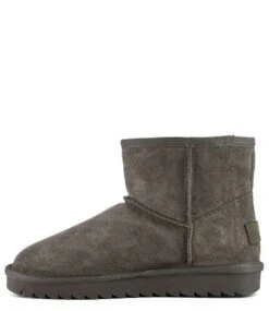 Colors Of California Boot In Glitter Suede Dark Grey -Chaussures Promotion Boutique hc yw001gli dkgre 4