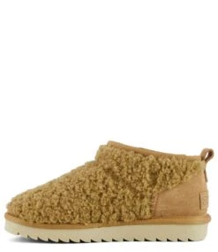 Colors Of California Short Winter Boot In Teddy Tan -Chaussures Promotion Boutique hc yw232 tan 4
