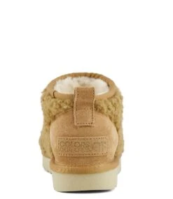 Colors Of California Short Winter Boot In Teddy Tan -Chaussures Promotion Boutique hc yw232 tan 5