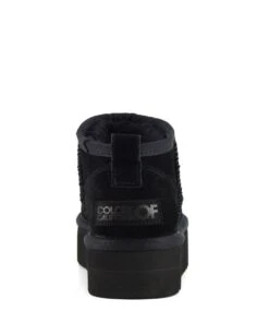 Colors Of California Platform Winter Boot In Suede Black -Chaussures Promotion Boutique hc ywpla01 bla 5