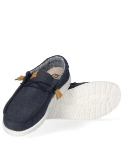 Heydude Wally Corduroy Navy -Chaussures Promotion Boutique hd40163 410 3