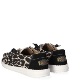 Heydude Wendy Leopard Black/Grey -Chaussures Promotion Boutique hd40735 097 5