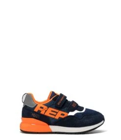 Replay Shoot Kid 5 Navy White Fluo Orange