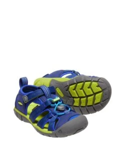 Keen Seacamp II CNX C-Blue Depths Chartreuse -Chaussures Promotion Boutique k1022978 4