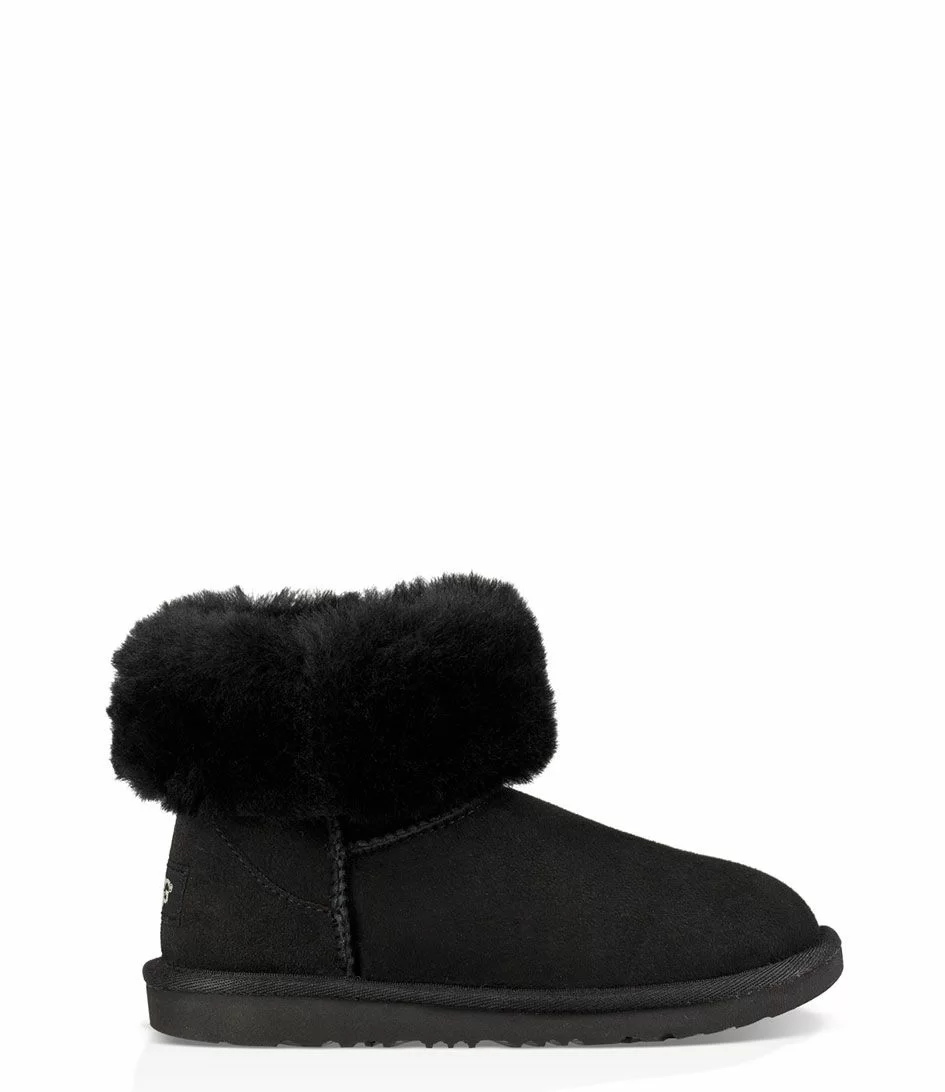 Ugg Kids Classic II Black 2 Ugg Kids Classic II Black – Image 2