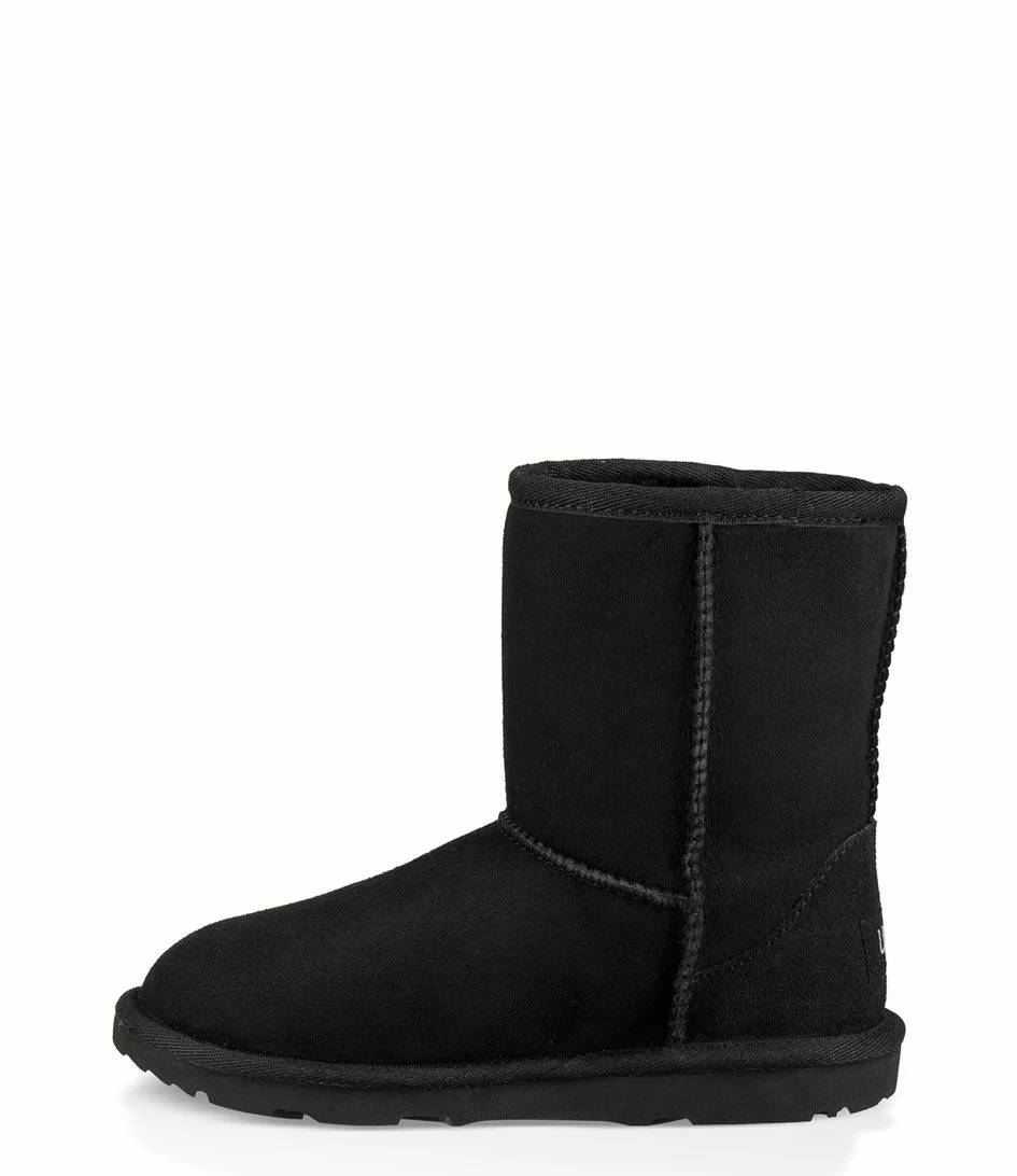 Ugg Kids Classic II Black 3 Ugg Kids Classic II Black – Image 3