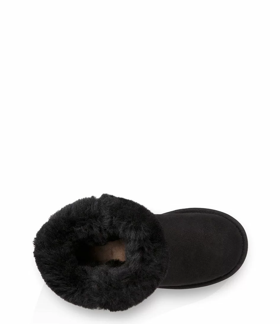 Ugg Kids Classic II Black 5 Ugg Kids Classic II Black – Image 5