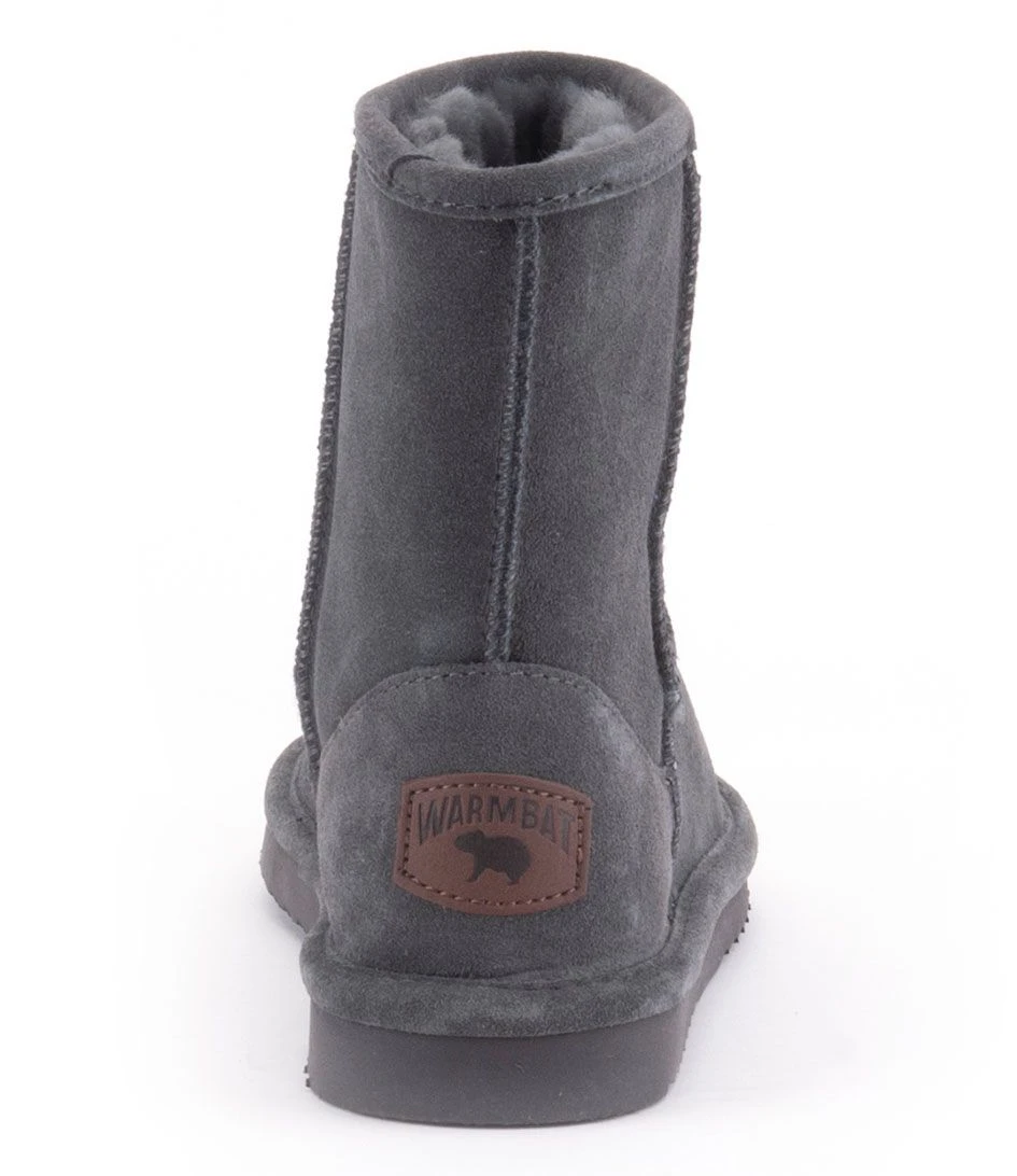 Warmbat Kangaroo Women Suede Dark Grey 4 Warmbat Kangaroo Women Suede Dark Grey – Image 4