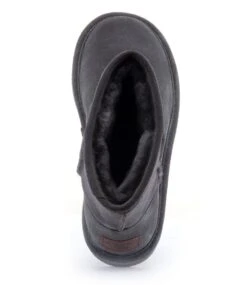 Warmbat Kangaroo Women Suede Dark Grey 7 Warmbat Kangaroo Women Suede Dark Grey -Chaussures Promotion Boutique kng321085 boven