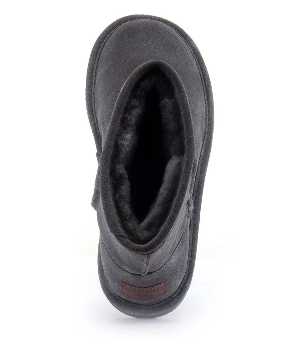 Warmbat Kangaroo Women Suede Dark Grey 3 Warmbat Kangaroo Women Suede Dark Grey – Image 3