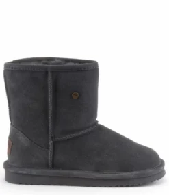 Warmbat Kangaroo Women Suede Dark Grey