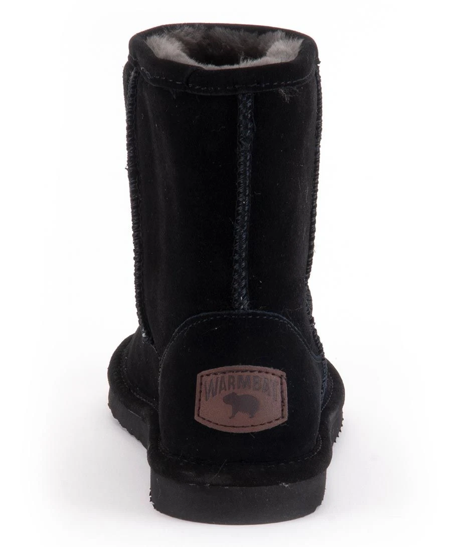 Warmbat Kangaroo Women Suede Black 3 Warmbat Kangaroo Women Suede Black – Image 3