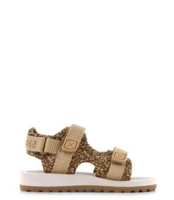 Lightweight Sandal Leopard Grey