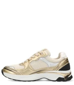 MEXX Sneaker Nyxa Gold/White -Chaussures Promotion Boutique mirl1008741w 01 8603 5