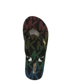 MICHAEL KORS KIDS Endine Oversized Black Rainbow -Chaussures Promotion Boutique mk100340 05