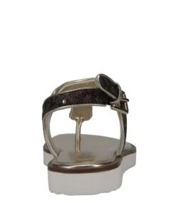 MICHAEL KORS KIDS Brandy Zahara Gold Disco Sig -Chaussures Promotion Boutique mk100980 3