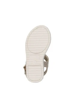 MICHAEL KORS KIDS Brandy Zahara Pale Gold Glitter -Chaussures Promotion Boutique mk100981 6