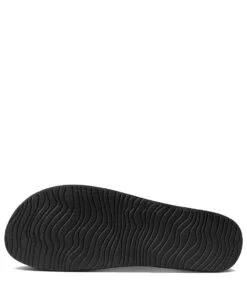 Reef Cushion Bounce Vista Black -Chaussures Promotion Boutique reef cushion bounche vista teen slippers black flip flops rf0a3oks down