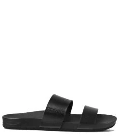 Reef Cushion Bounce Vista Black -Chaussures Promotion Boutique reef cushion bounche vista teen slippers black flip flops rf0a3oks side