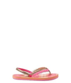 Reef Little Pom Pom Pink -Chaussures Promotion Boutique reef little pom pom teen slippers pink flip flops rf0a3ynt 4