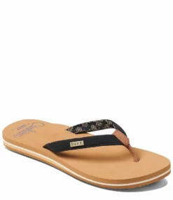 Reef Cushion Sands Black Tan