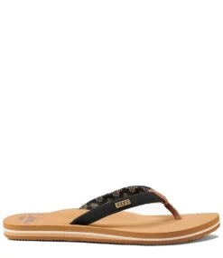 Reef Cushion Sands Black Tan -Chaussures Promotion Boutique reef reef cushion sands teen slippers black tan rf0a3yow 4