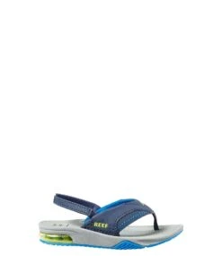 Reef Little Fanning Navy/Lime -Chaussures Promotion Boutique reef slippers ci3737 4