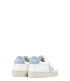 Veja Small Esplar Laces Chromefree Extra White Parme Steel -Chaussures Promotion Boutique rs0503406 3