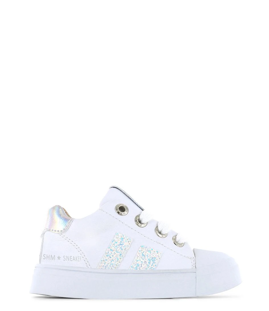 Shoesme White Silver 1 Shoesme White Silver