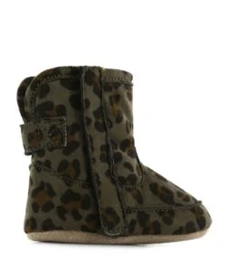Baby Soft Green Leopardo 7 Baby Soft Green Leopardo -Chaussures Promotion Boutique shoesme bs9a002 baby soft groen achter