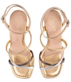 Unisa Sissi Golden Mul -Chaussures Promotion Boutique sissi lmt goldenmul 4