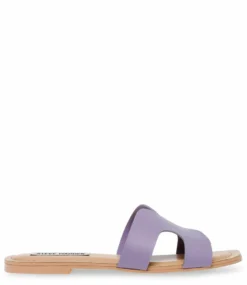 Steve Madden Zarnia Sandal Purple Leather