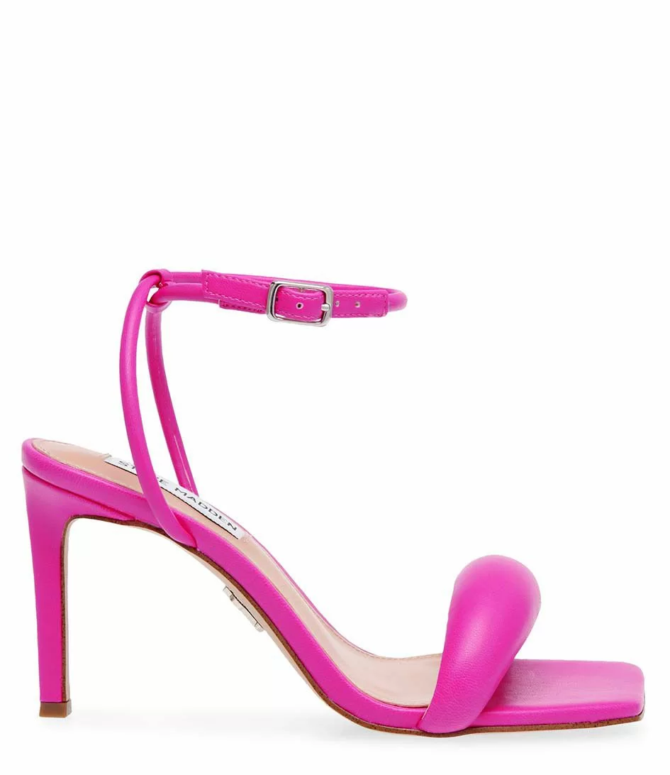 Steve Madden Entice Sandal Neon Pink 1 Steve Madden Entice Sandal Neon Pink