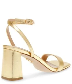 Steve Madden Luxe Sandal Gold -Chaussures Promotion Boutique sm11002329 045 04