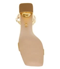 Steve Madden Luxe Sandal Gold -Chaussures Promotion Boutique sm11002329 045 06