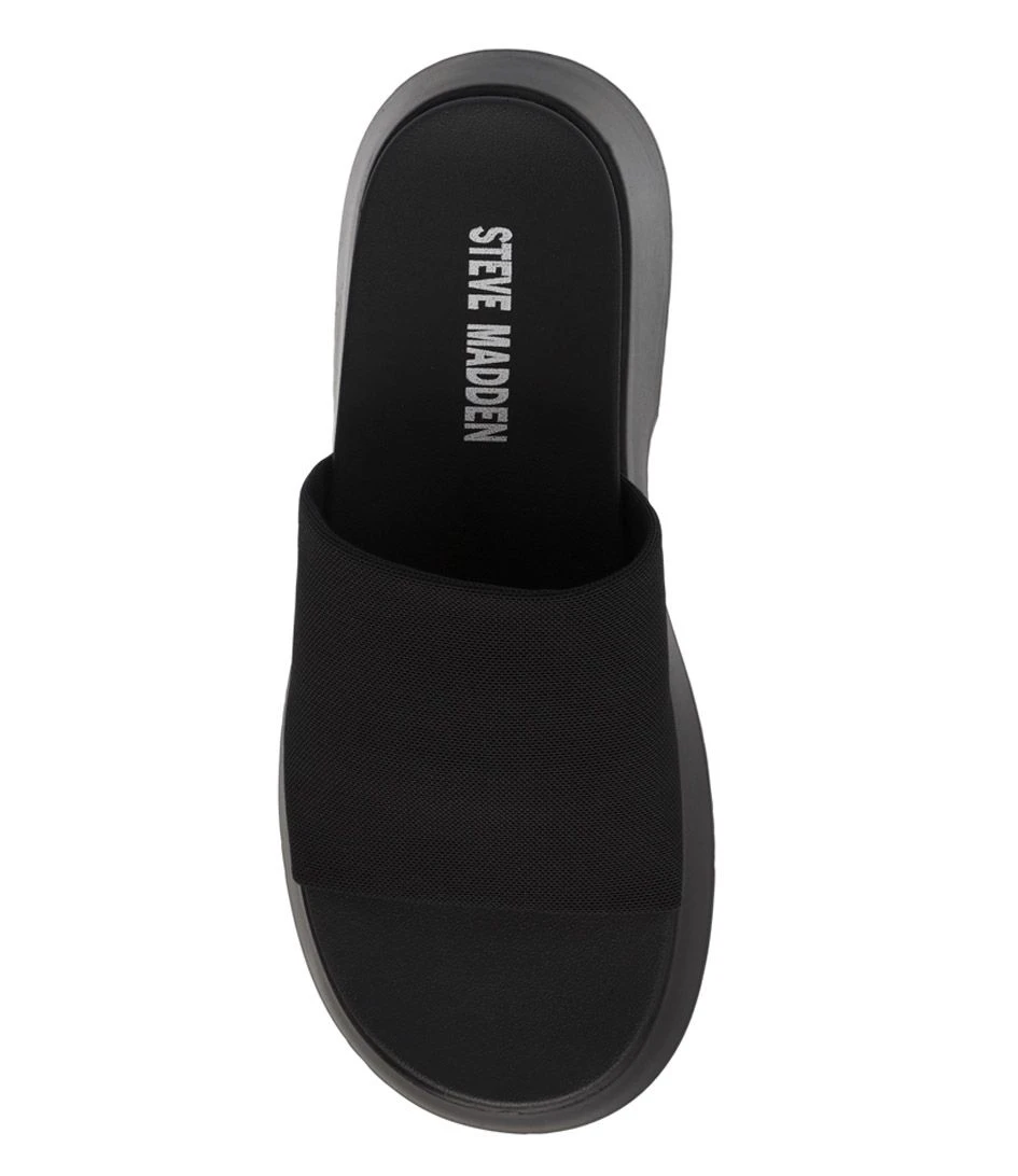 Steve Madden Throw Back Sandal Black 4 Steve Madden Throw Back Sandal Black – Image 4
