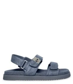 Steve Madden Mona Sandal Denim Fabric
