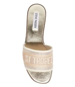 Steve Madden Knox-R Sandal Gold -Chaussures Promotion Boutique sm11002796 045 06