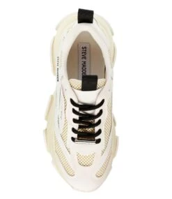 Steve Madden Possession-E Sneaker Off White/Beige 10 Steve Madden Possession-E Sneaker Off White/Beige -Chaussures Promotion Boutique sm19000033 wbg 5