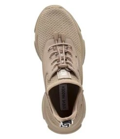 Steve Madden Match Sneaker Dark Taupe -Chaussures Promotion Boutique steve madden sm11000442 match sneaker dark taupe 02c 6