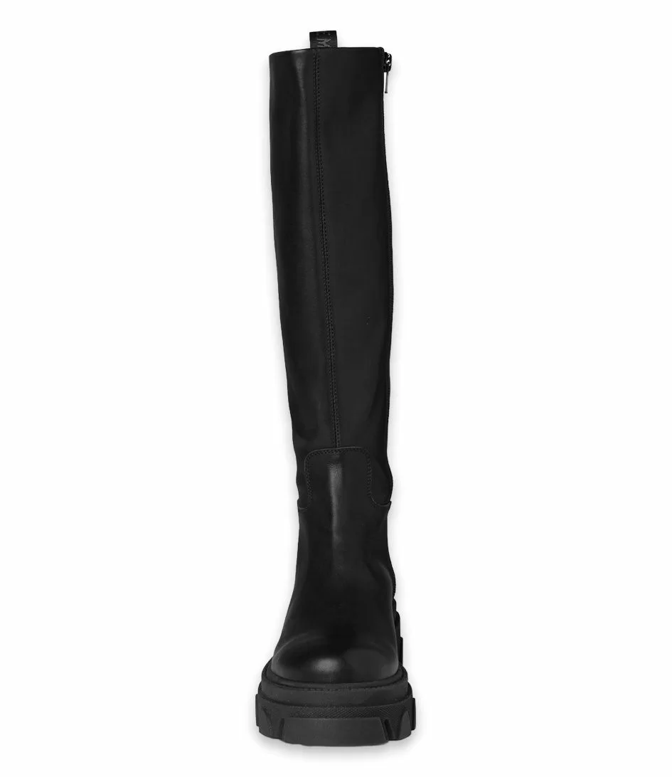Steve Madden Mana Boot Black Leather 4 Steve Madden Mana Boot Black Leather – Image 4