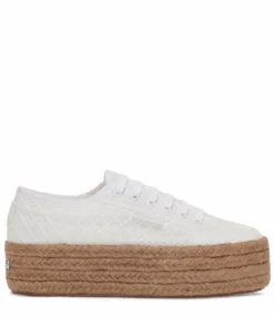 Superga 2790 Rope Macrame Rhombus White