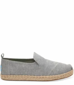 Toms Alpargata Slub Chambray Drizzle Grey