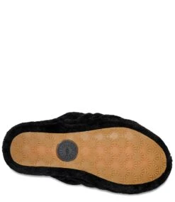 Ugg Fluff Yeah Slide Black -Chaussures Promotion Boutique ugg 1095119 fluff yeah slide black sole