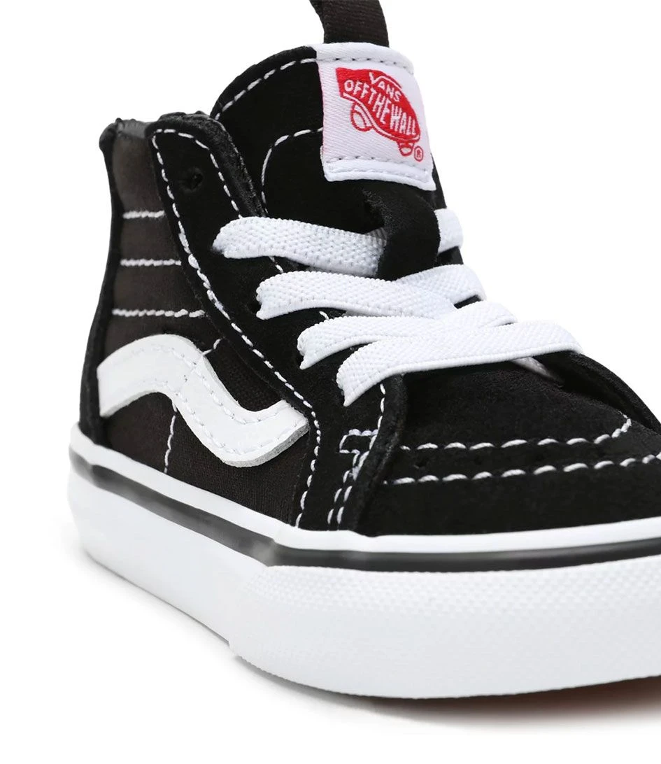 Vans TD SK8-Hi Zip Black/White 5 Vans TD SK8-Hi Zip Black/White – Image 5