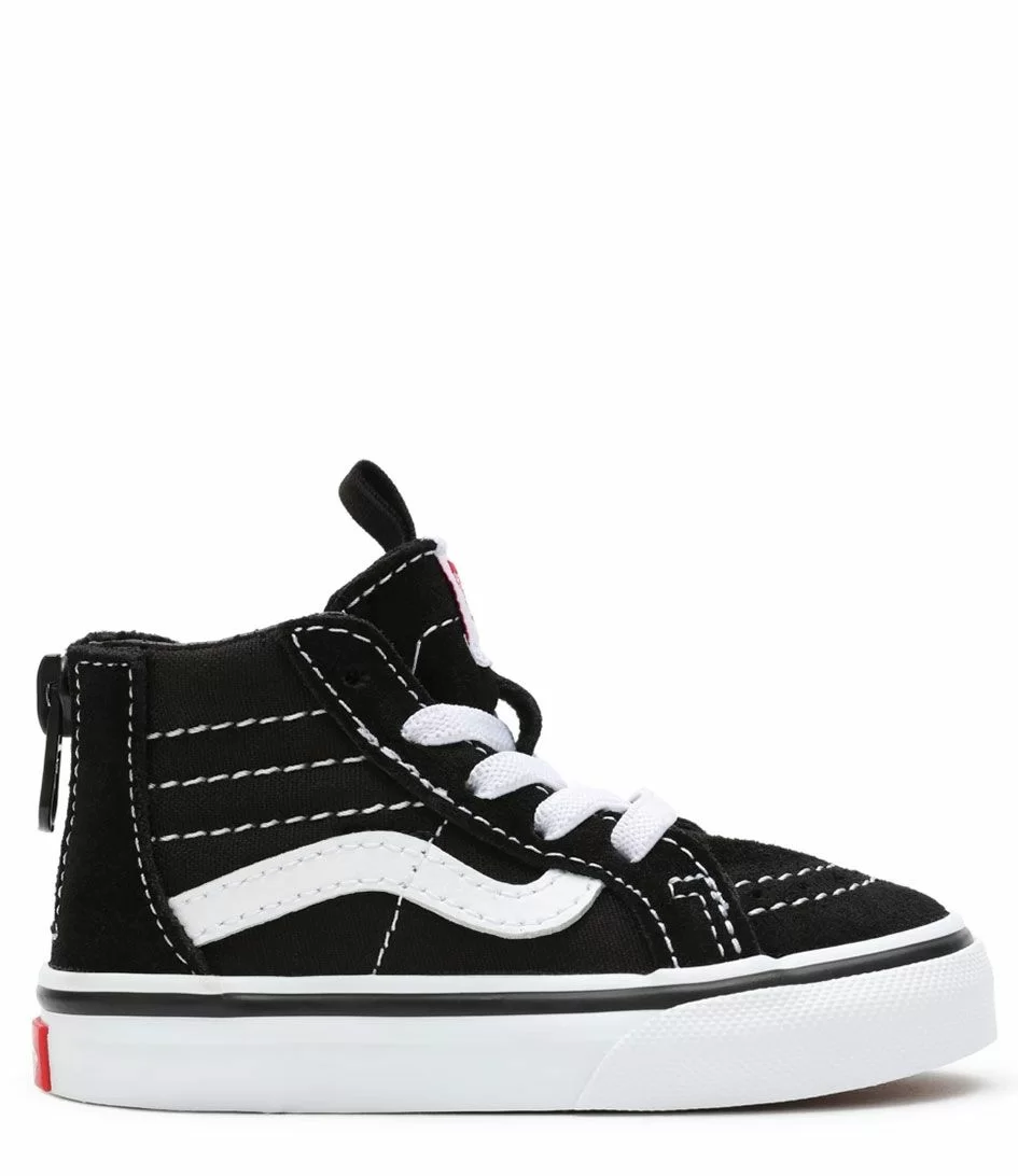 Vans TD SK8-Hi Zip Black/White 1 Vans TD SK8-Hi Zip Black/White