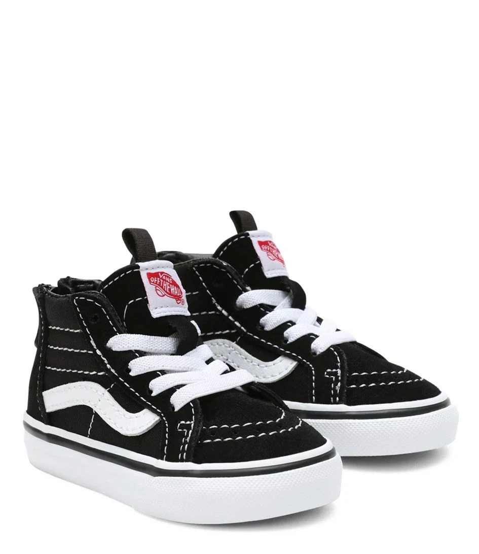Vans TD SK8-Hi Zip Black/White 2 Vans TD SK8-Hi Zip Black/White – Image 2