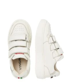 Vingino Noah Low Velcro Retro White -Chaussures Promotion Boutique vb49 5011 01 020 4