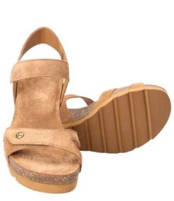 Panama Jack Vila Velour Cuero - Bark -Chaussures Promotion Boutique vila velour cuero bark 4